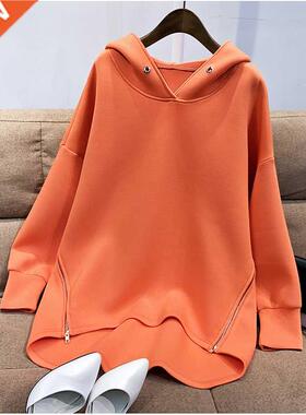 Womens Hoodies Sweatshirt Autumn Korean Thin Long Sleeve Sid