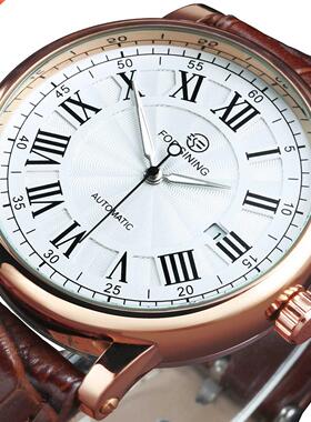 Man Watch Mechanical Automatic Watch Men Luxury Retro Roma