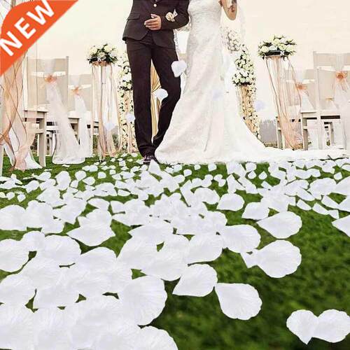 1000/3000pcs Colorful Artificial Rose Petals Wedding Petalas