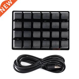 Mini Black 24 Key Mechanical Keyboard 9 Key 16 Key Gaming Ke