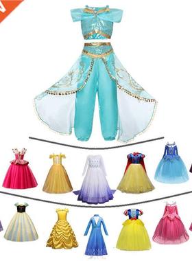 Girls Fairy Princess Costume Beauty Kids Dress Halloween Cos