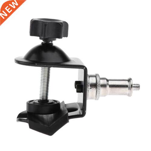 Heavy Duty C Clamp Mount U Type Clip for Flash Light Stand w