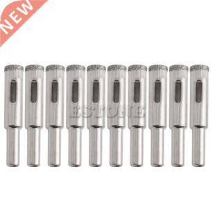 10Pcs 10 mm forage diamant base Coated Bits Scie Carreaux ve