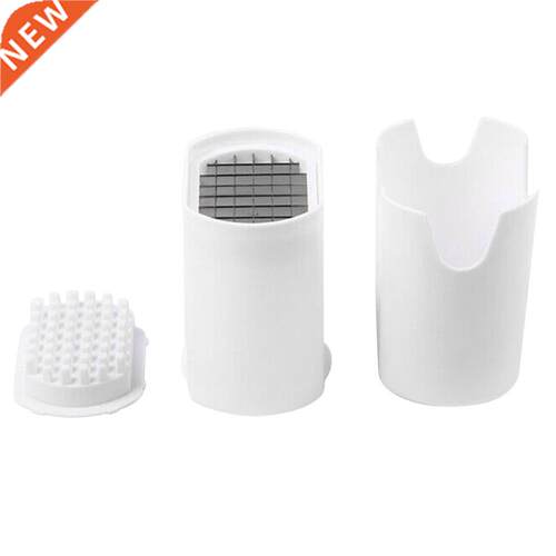 Potato Chps Cuttng Box Press Cutter Cup Plastc Slcer Cho