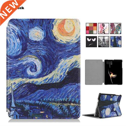 Case Surface go P Leather Case Cover Slim Print ablet Prote