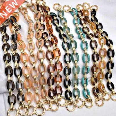 New Women Bag Strap Ornament Accessories Acrylic Resin Chain