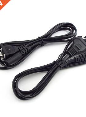 1.4M 2ft AC EU US Power Supply Cable Cord 2-Prong Pin Lead W