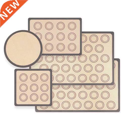 1Set Silicone Macaron Baking Mat Non Stick Liner Bake Pans