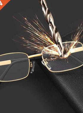 Anti-Scatch eading Glasses with Case Men Women Glass Lens