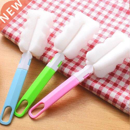 Baby Bottle Brush Sponge Brush Home Cleaning Long Handle