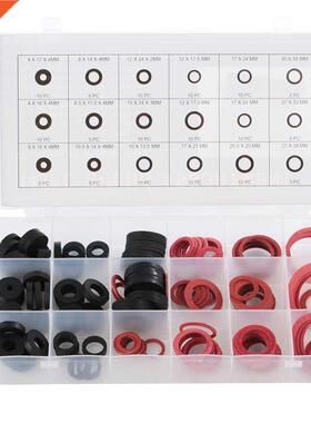 141Pcs/set Sanitary Washer O-Ring Flat Seal Sanitary Seal Ru