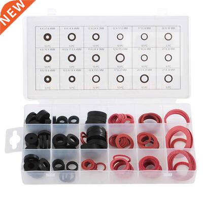 141Pcs/set Sanitary Washer O-Ring Flat Seal Sanitary Seal Ru
