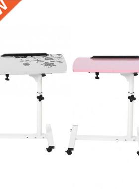 Portable Multifunctional Removable Laptop Desk with Wheels B