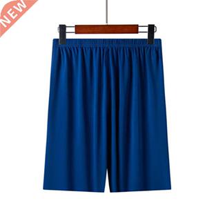 Summer Ice Silk Mens Sleep Bottoms Casual Sleepwear Comforta