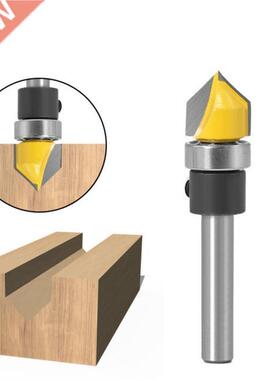 1 PC 1/4 Shank 6mm Shank V Groove Sign Lettering V Grooving