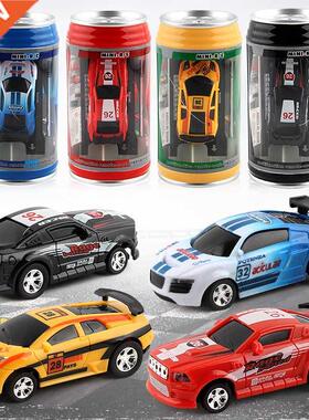 Boy Gifts Mini RC Car Creative Beer Can Electronic Cars Radi