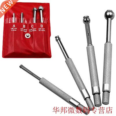 3-14mm Small Hole Bore Gauge 4Pcs Ball Type Telescoping Meas