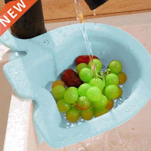 Sink Elephant Drain Basket Household Punch-free Kitchen