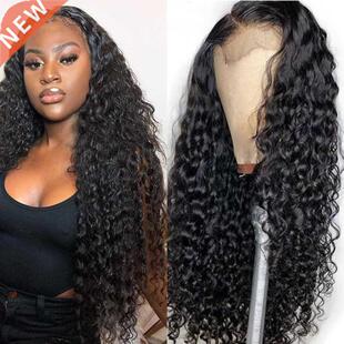 30 Inch Water Wave 13x6 Lace Frontal Wig 250 Density Brazili