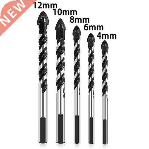 5pcs Carbide Triangle Drill Bits Marble Drilling Glass Tile