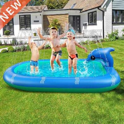 Sprinkler Dolphin Pad Outdoor Pool Garden For Kids Dolphin