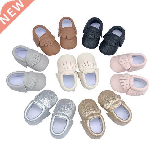 Handmade Baby Moccasins Soft Bottom Fashion Tassels Newborn
