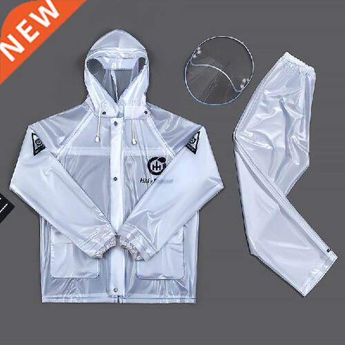 Running Outdoor Raincoat Transparent Jacket Hiking Raincoat