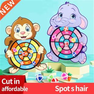Toy children cartoon sticky target ball sucker dart target i