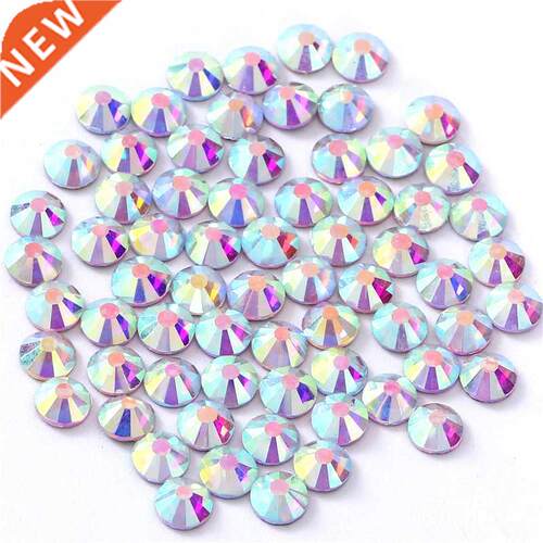 All sizes High-Quality Glass Hotfix Rhinestones Flatback Cry