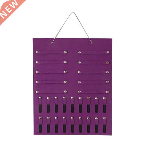 Girl Hanging Organizer Felt Simple Home Decor Space Saving