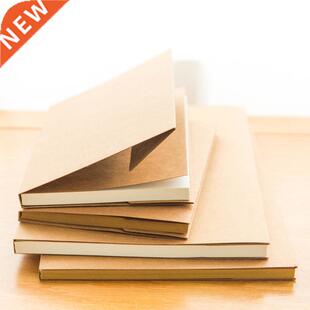 A5 Vintage Kraft Paper Blank Sketchbook Drawing Graffiti Ske