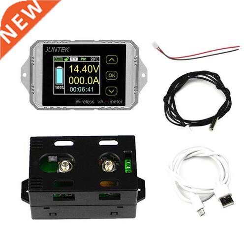 DC 400V 300A Wireless Bi-directional Voltmeter Ammeter Capac