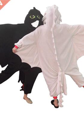 Kigurumi Anime Night evil Toothless Cosplay Costume Jumpsuit