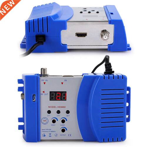 HD Modulator HDM68 Digital RF VHF/UHF Frequency Computer Acc