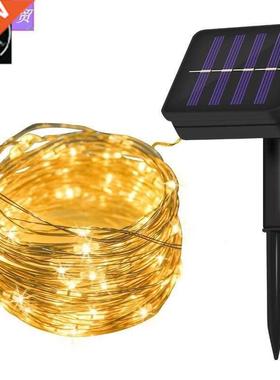 LED sar copper wire lights outdoor Christmas light string