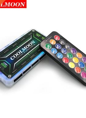 COOLMOON RGB Remote Controller DC12V 5A LED Color Intelligen