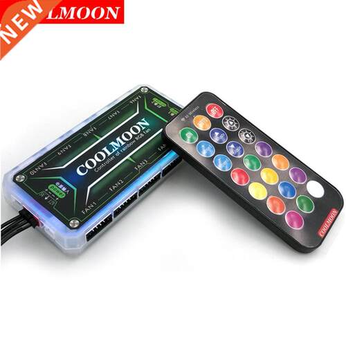 COOLMOON RGB Remote Controller DC12V 5A LED Color Intelligen