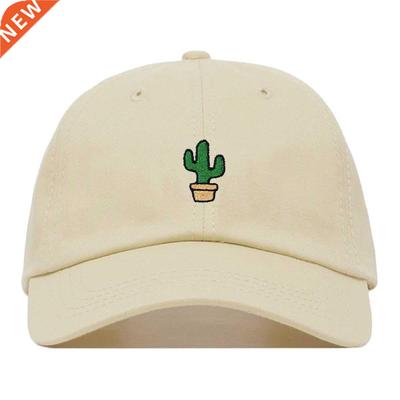 new cactus embroidery baseball cap fashion couple hat summer