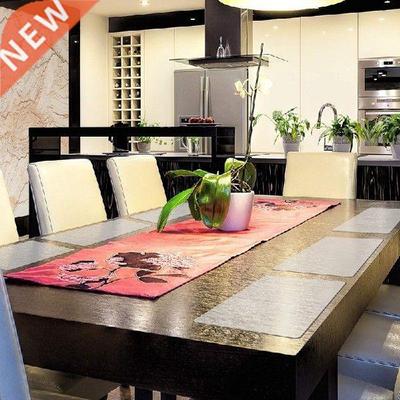 New 6 Pieces Plastic Placemats Table Mats Heat Resistant