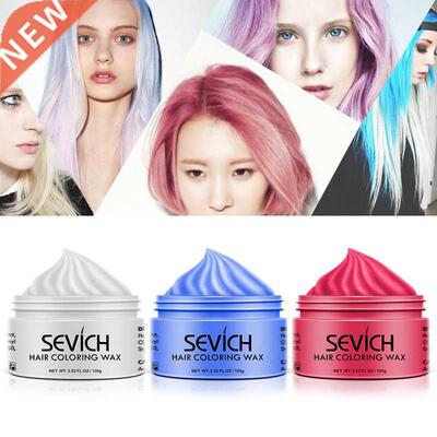 New temporry hir color wx men women diy mud Molding Pste