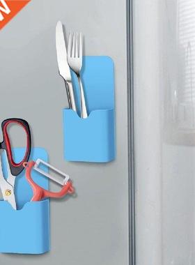 Magnetic Fridge Storage Box Marker Pencil Pen Holder Desk