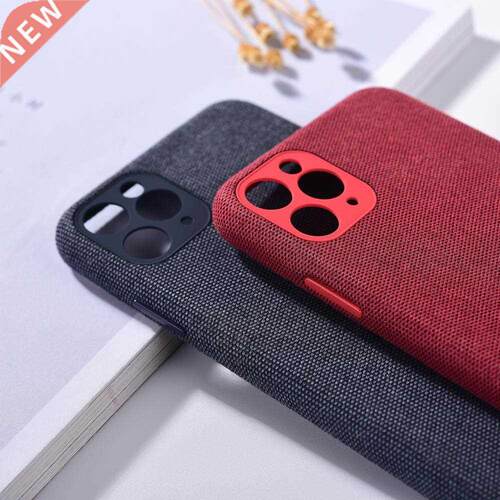 New For iPhone 12 11 Pro Max 12 Mini Case Cloth Soft Finish