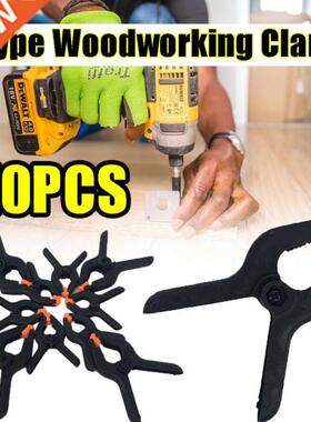 10 Pcs 2/ Inch A-type Woodworking Clamp Spring Clamp Plasti