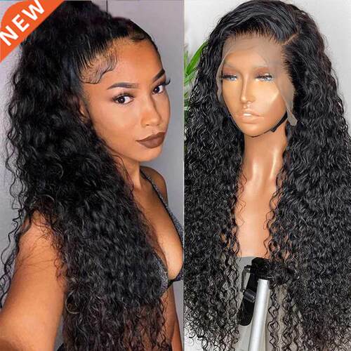 HD Lace Frontal Wig Human Hair Water Wave Lace Front Wig 13x