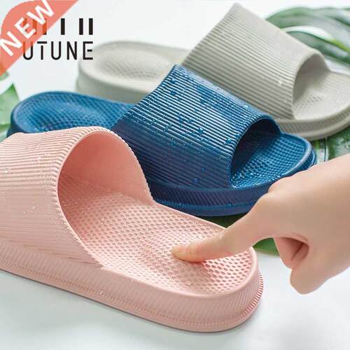 UTUNE Non-slip Massage Slippers Women EVA Indoor Slippers Li
