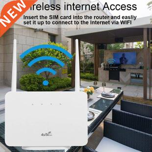 New 4G Wireless Router LTE CPE Router 300Mbps Wireless Route