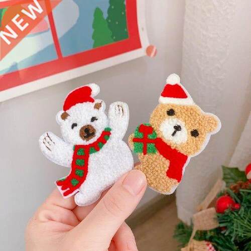 Children's Christmas Headdress Cloth Hairpin Cute Cartoon
