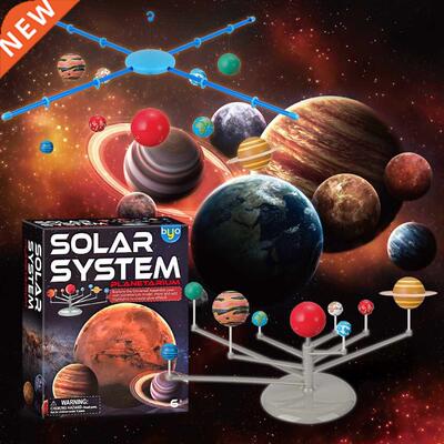 Solar System Model DIY Toys Child Science and Technology Lea
