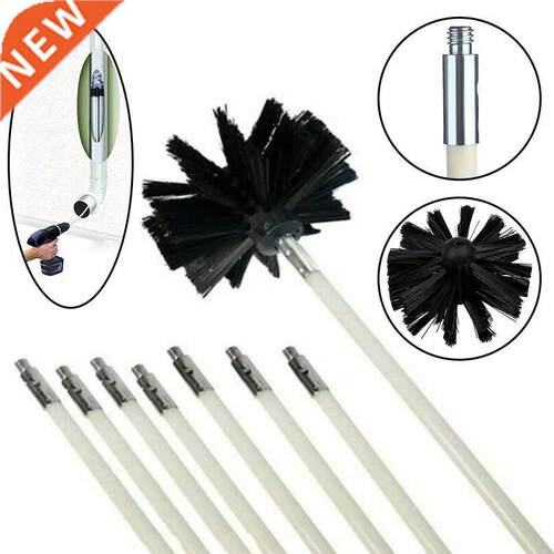 Chimney Cleaner Sweep Inner Wall Cleaning Brush Tool 8 Soft