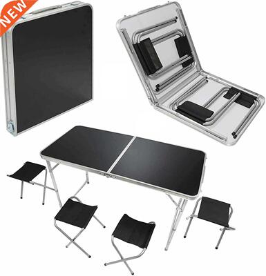 Outdoor Camping Table Portable Foldable Desk Furniture Compu